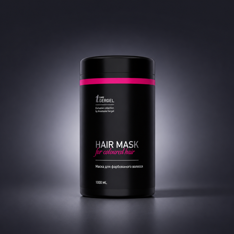 Розгладжуюча маска  для фарбованого волосся GergelCare  3799 фото