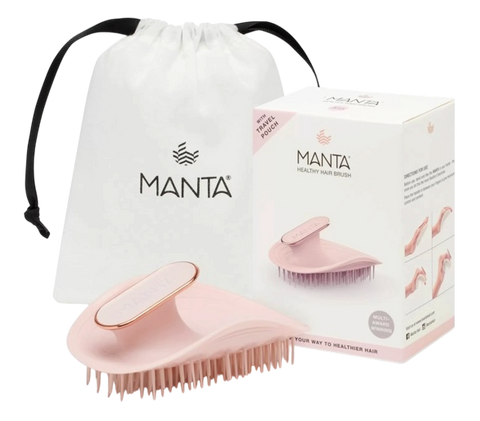 Щетка для волос MANTA Brush Pink/Rose Gold 3803 фото