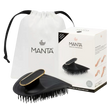 Щетка для волос черная MANTA Brush Black/Gold